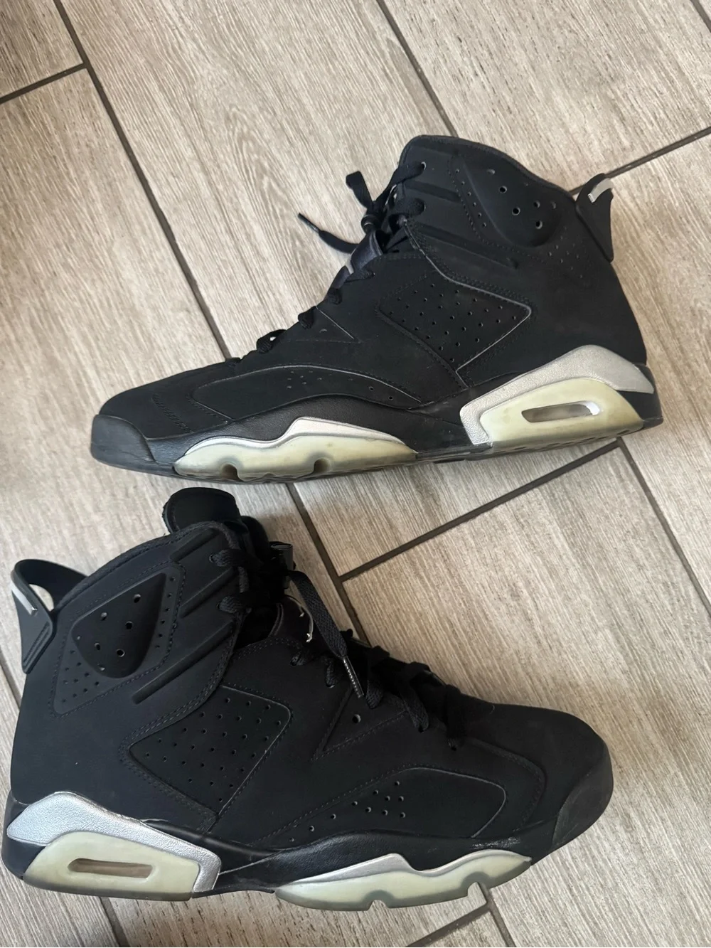 Nike Black Men's Jordan High-Top Athletic Sneakers